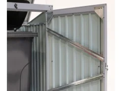 Müllbox 2-fach Grau BxT: 158 cm x 101 cm*Westmann Best