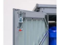 Müllbox 2-fach Grau BxT: 158 cm x 101 cm*Westmann Best