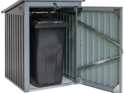 Müllbox 1-fach Grau BxT: 104 cm x 101 cm*Westmann Best