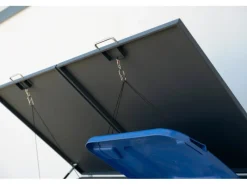 Westmann Mülltonnenboxen|Gartenschränke|Mülltonnenbox Kubus Metall 2er Box 240 l Anthrazit 116 x 132 x 80 cm