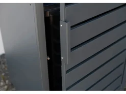 Westmann Mülltonnenboxen|Mülltonnenbox Kubus Metall 1er Box 240 l Anthrazit 116 x 68 x 80 cm