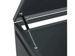 Mülltonnenbox Lacina 3 x 240 l Anthrazit/Holzoptik 80 x 200 x 116 cm*Westmann Outlet