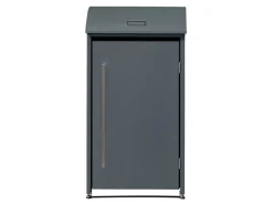 Westmann Mülltonnenboxen|Gartenschränke|Mülltonnenbox Moderna 1 x 240 l Anthrazit 83 cm x 72 cm x 135 cm