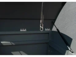 Westmann Mülltonnenboxen|Gartenschränke|Mülltonnenbox Moderna 1 x 240 l Anthrazit 83 cm x 72 cm x 135 cm