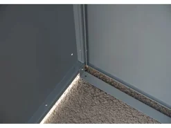 Westmann Mülltonnenboxen|Gartenschränke|Mülltonnenbox Moderna 1 x 240 l Anthrazit 83 cm x 72 cm x 135 cm