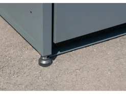 Westmann Mülltonnenboxen|Gartenschränke|Mülltonnenbox Moderna 2 x 240 l Anthrazit 83 cm x 139 cm x 135 cm