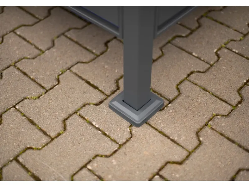 Mülltonnenverkleidung Planum Metall 2 x 240 l*Westmann Outlet