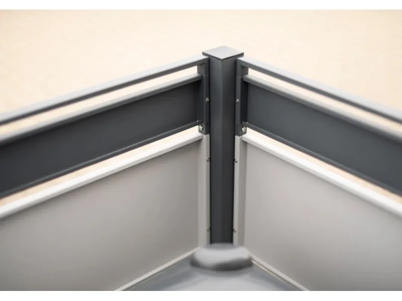 Mülltonnenverkleidung Planum Metall 2 x 240 l*Westmann Outlet