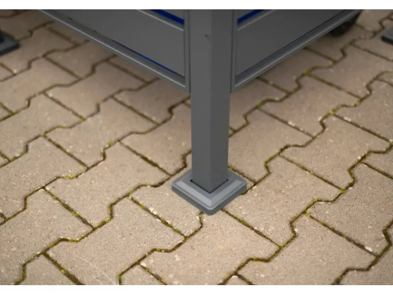 Mülltonnenverkleidung Planum Metall 2 x 240 l*Westmann Outlet