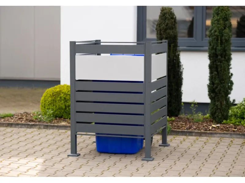 Mülltonnenverkleidung Planum Metall 1 x 240 l*Westmann Outlet