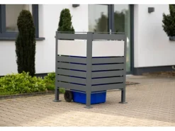 Mülltonnenverkleidung Planum Metall 1 x 240 l*Westmann Outlet