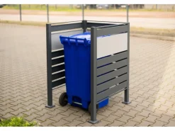 Mülltonnenverkleidung Planum Metall 1 x 240 l*Westmann Outlet