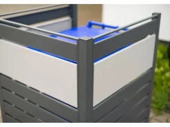 Mülltonnenverkleidung Planum Metall 1 x 240 l*Westmann Outlet