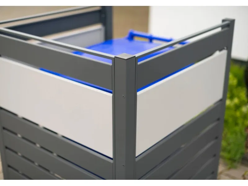 Mülltonnenverkleidung Planum Metall 1 x 240 l*Westmann Outlet