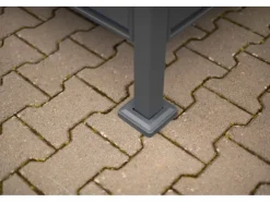 Mülltonnenverkleidung Planum Metall 3 x 240 l*Westmann Clearance