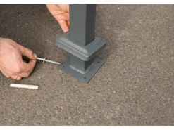 Westmann Mülltonnenboxen|Mülltonnenverkleidung Planum Metall 1 x 240 l