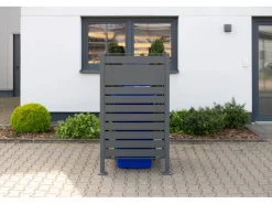 Westmann Mülltonnenboxen|Mülltonnenverkleidung Planum Metall 1 x 240 l