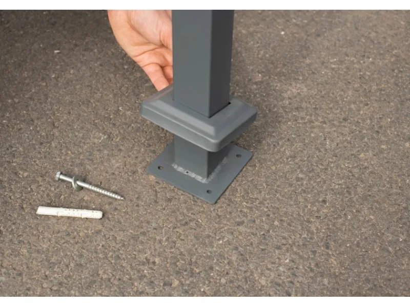 Mülltonnenverkleidung Planum Metall 3 x 240 l*Westmann Outlet