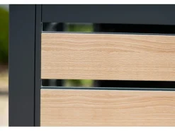 Westmann Mülltonnenboxen|Mülltonnenverkleidung Planum Metall 3 x 240 l