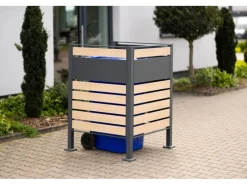 Westmann Mülltonnenboxen|Mülltonnenverkleidung Planum Metall 1 x 240 l