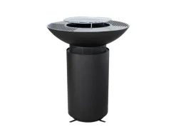 Westmann Gartenkamine|Feuerschalen|Premium Grill, Plancha und Feuerplatte Schwarz