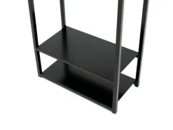 Stahl Kaminholzregal Porthos Schwarz 40x20x120 cm*Westmann New