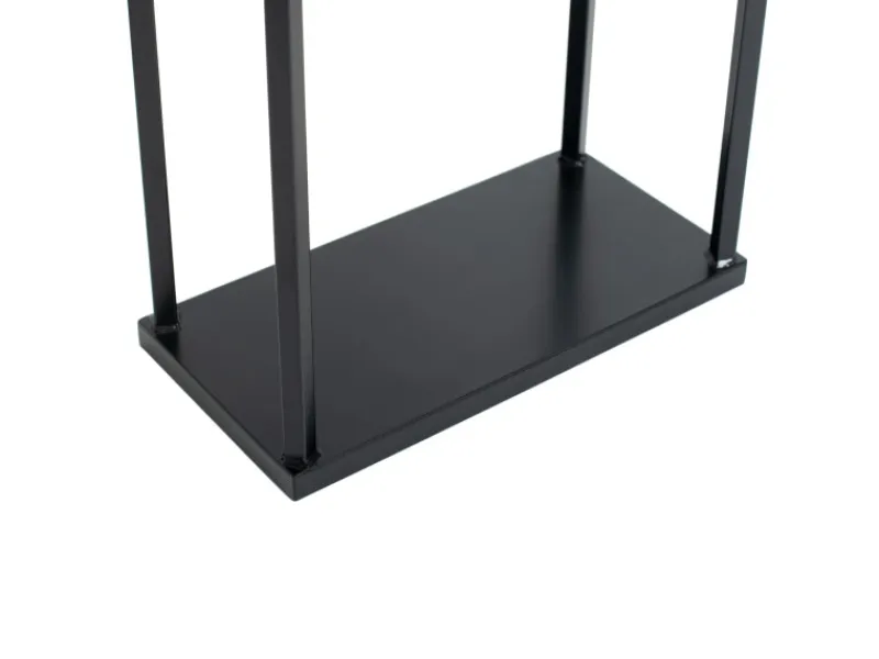 Stahl Kaminholzregal Xavier Schwarz 40x20x120 cm*Westmann Best