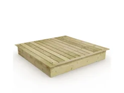 Wickey Gartenspielgeräte|Sandkasten King Kong inkl. Deckel 195 x 195 cm