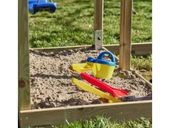 Wickey Gartenspielgeräte|Sandkasten King Kong inkl. Deckel 195 x 195 cm