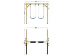 Schaukel Smart Move Blau*Wickey Online