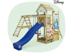 Wickey Gartenspielgeräte|Spielturm Disney Story Klettergerüst mit Rutsche Blau