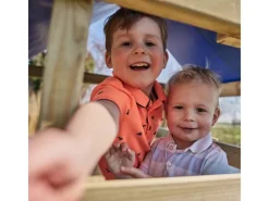 Spielturm FarmFlyer Klettergerüst mit Rutsche Pastellgrün*Wickey Best