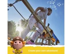 Spielturm FarmFlyer Klettergerüst mit Rutsche Pastellgrün*Wickey Best