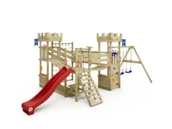 Wickey Gartenspielgeräte|Spielturm Smart Arch mit Rutsche Rot