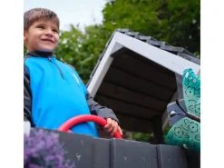 Wickey Gartenspielgeräte|Spielturm Smart Candy Klettergerüst mit Rutsche Pastellgrün