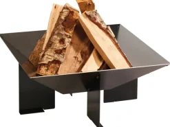 Wilk Feuerschalen|Feuerkörbe|Feuerschale Karo 56 cm x 56 cm x 25 cm