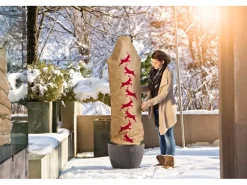 Windhager Gartenvliese|Winter-Deko-Vlieshaube Protect Hirsch 0,6 m x 1,8 m