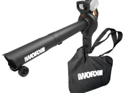 Worx Laubbläser|Akku Laubsauger/-bläser WG583E.9 2 x 20 V Solo