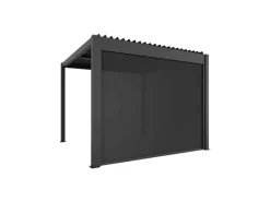 Seitenmarkise Aluminium Pergola 300 cm Dunkelgrau*Ximax Online