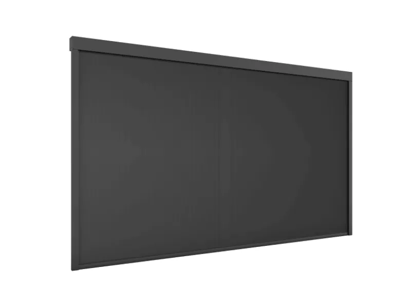 Ximax Markisen|Balkonsichtschutz|Seitenmarkise Aluminium Pergola 400 cm Dunkelgrau