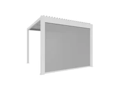 Seitenmarkise Aluminium Pergola Elektrisch 300 cm Weiß*Ximax Best