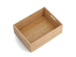 Aufbewahrungskiste Bambus 30 cm x 40 cm x 14 cm Natur*Zeller