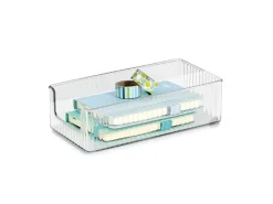 Utensilien-Organizer-Set Kunststoff 3-teilig Transparent*Zeller Best