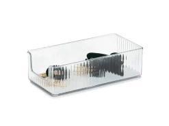 Utensilien-Organizer-Set Kunststoff 3-teilig Transparent*Zeller Best