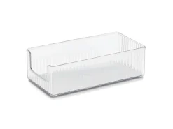 Utensilien-Organizer-Set Kunststoff 3-teilig Transparent*Zeller Best