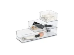 Utensilien-Organizer-Set Kunststoff 3-teilig Transparent*Zeller Best