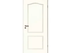 Zimmertür Brillant Classic 4002-B ähnl. RAL 9010 73,5 cm x 198,5 cm Anschlag L*GetaDoor Discount