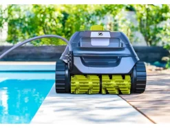 Poolreinigung|Zodiac Reinigunggsroboter CNX1020 für Boden-und Wandreiniger Grau