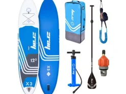 Aufblasbares Stand Up Paddle Board X3 Komplettset Blau 365 x 81 x 15 cm inkl. Zubehör*Zray Hot