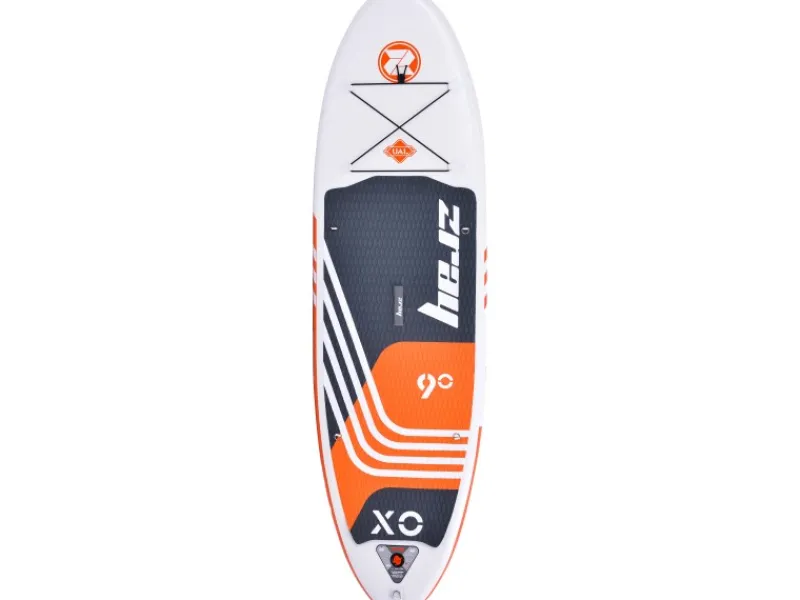 Zray Wassersport|Aufblasbares Stand Up Paddle Board X0 Komplettset Orange 275 x 76 x 13 cm inkl. Zubehör